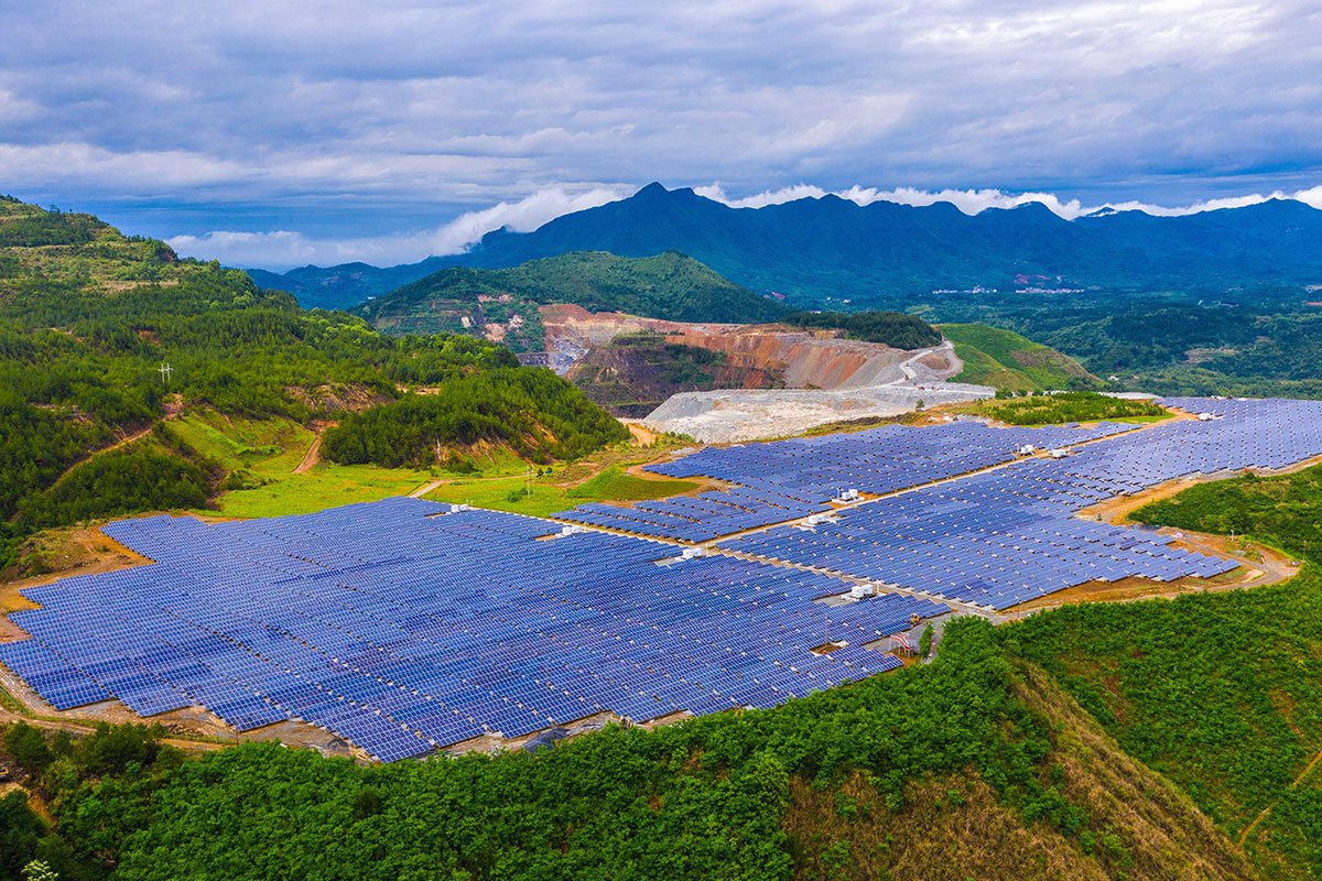 中国 20MW 太阳能光伏发电站