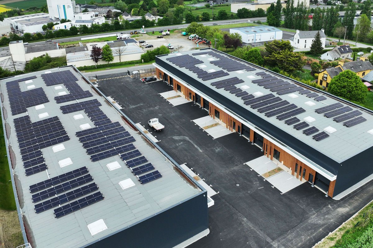 法国 245kW 屋顶太阳能光伏发电站