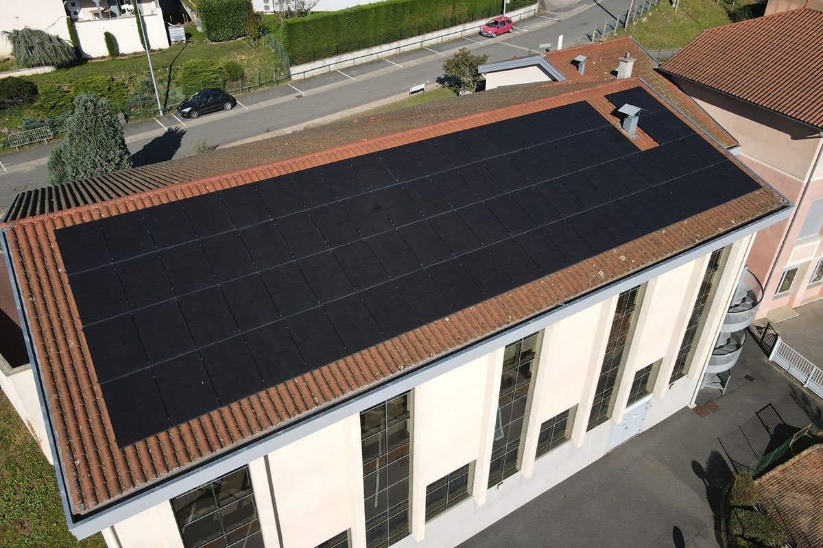 法国 35kW 并网太阳能光伏系统