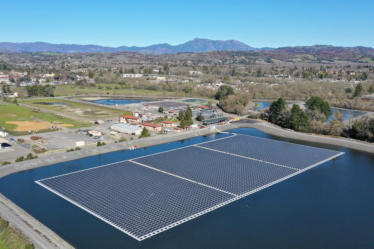 美国 1.78MW 漂浮式光伏发电站