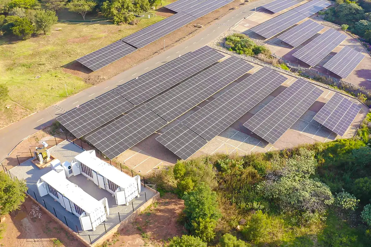 南非 5MW光伏+2MW/6MWh电池储能系统微电网项目