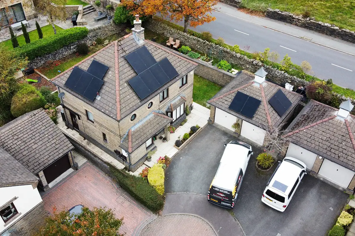 英国 6.5kW光伏+6kW/9kWh储能系统