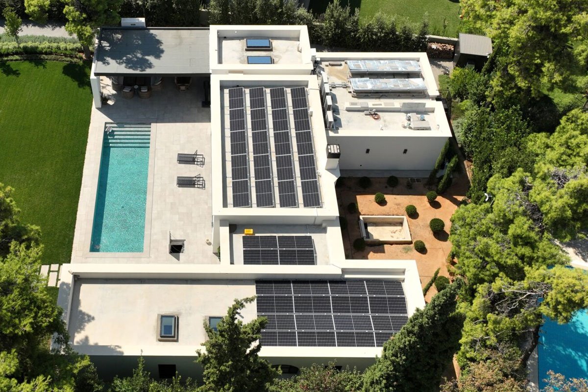 希腊 22kW 并网太阳能光伏系统