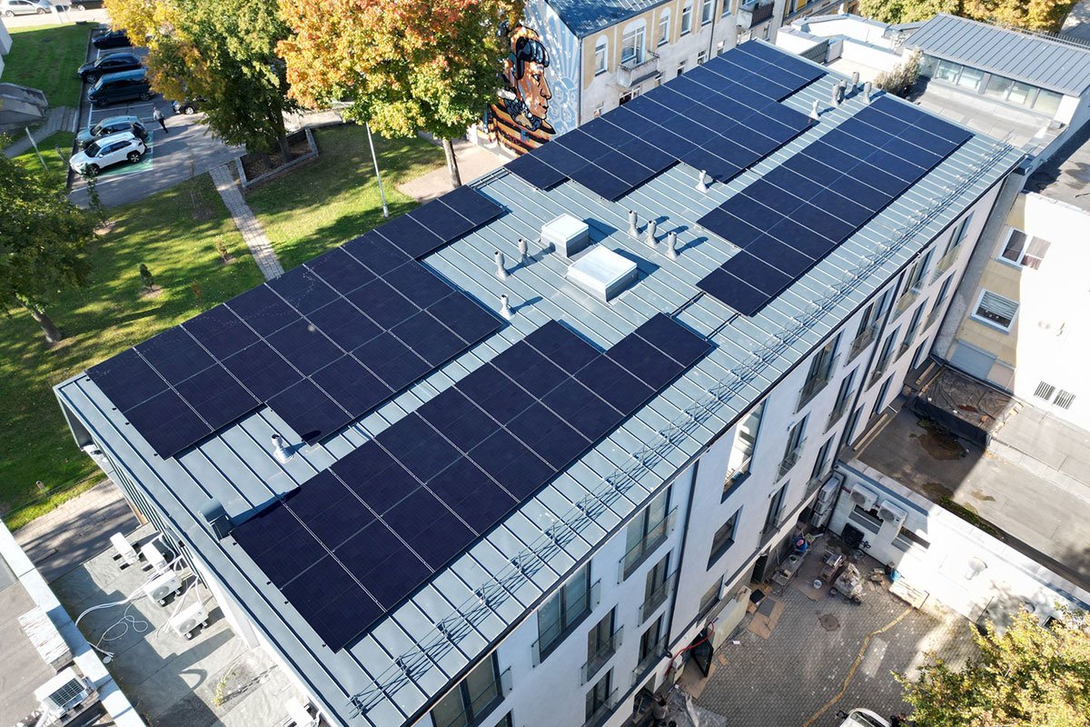 立陶宛 40kW 并网太阳能光伏系统