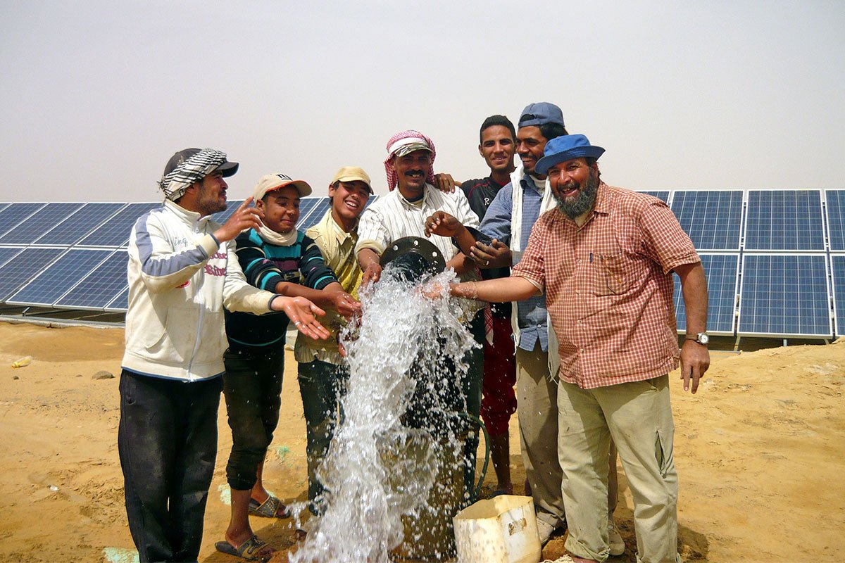 埃及 40HP太阳能水泵系统