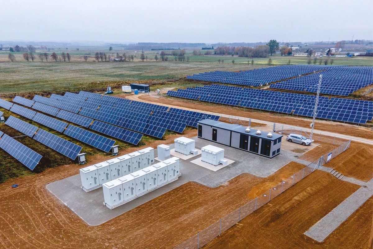 立陶宛 4.9MW光伏+2MW/4.4MWH电池储能项目