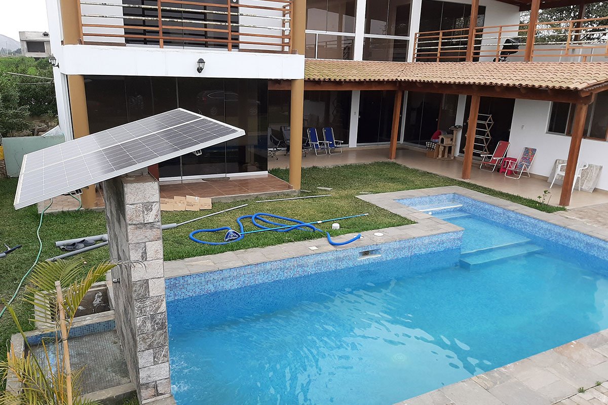 秘鲁 500 瓦太阳能水泵系统