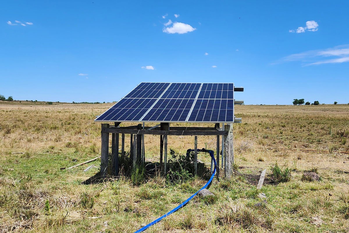 乌拉圭 3 千瓦太阳能水泵系统
